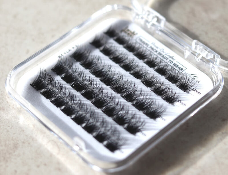 READY to WEAR Pre-Glued Cluster Lashes TRAVEL EDITION 'Style #3' - 40pk Clusters