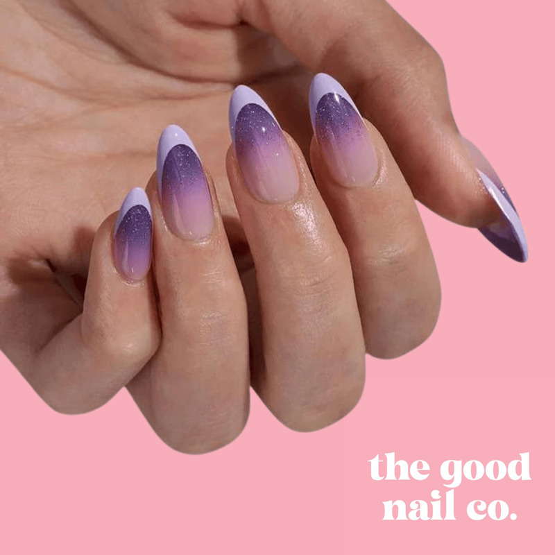 THE GOOD NAIL CO - Press-On Gel Nail Kit - 'ODYSSEY' - Medium Almond