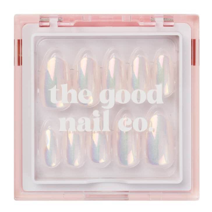 THE GOOD NAIL CO - Press-On Nails Travel Kit Edition - 'OUT-GLOW' - Short Oval