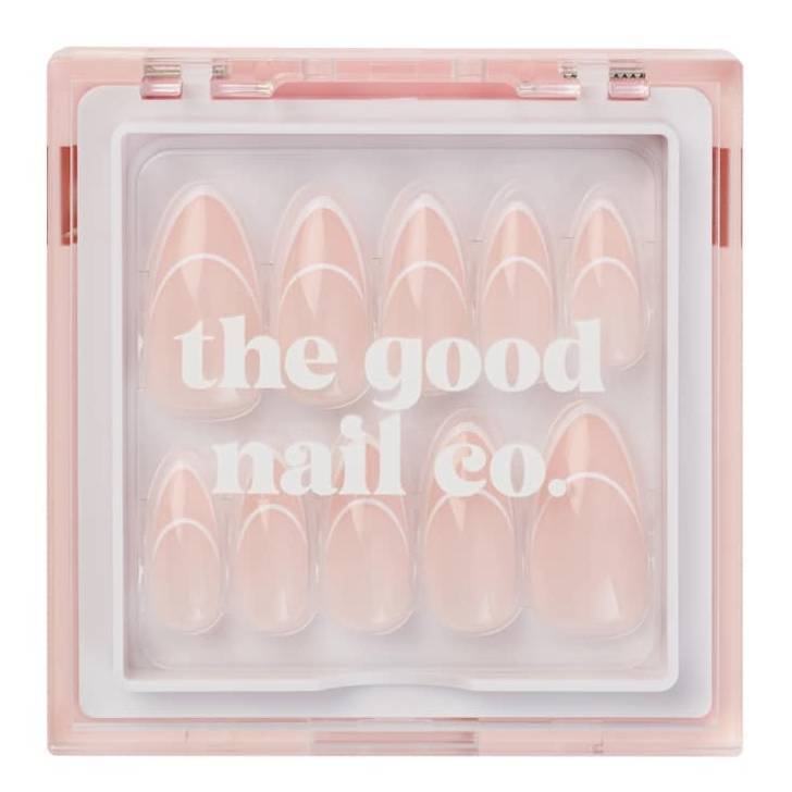 THE GOOD NAIL CO - Press-On Nails Travel Kit Edition - 'KLEO' - Medium Almond