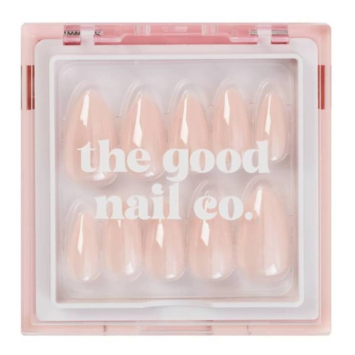 THE GOOD NAIL CO - Press-On Nails Travel Kit Edition - 'SUMMER GLAZE' - Short Almond