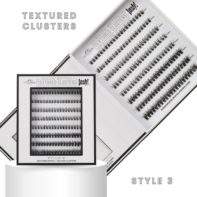 SALON EDITION - Textured Clusters Style #3 - Mixed Lengths - 168 / Clusters Pk