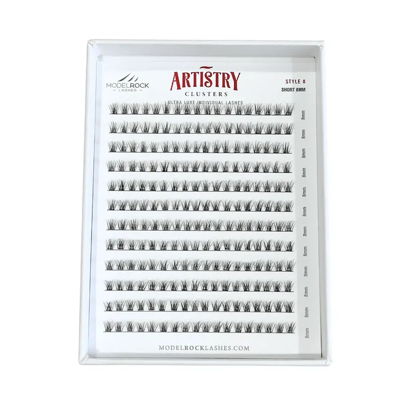 BULK TRAY - ARTISTRY Clusters - Style #8 - SHORT 8mm - 216 / Pk Clusters