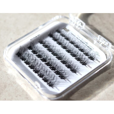 READY to WEAR Pre-Glued Cluster Lashes TRAVEL EDITION 'Style #1' - 40pk Clusters