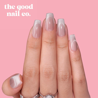 THE GOOD NAIL CO - Press-On Gel Nail Kit - 'STARDUST' - Ballerina