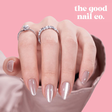 THE GOOD NAIL CO - Press-On Gel Nail Kit - 'PINK KITTY' - Short Almond