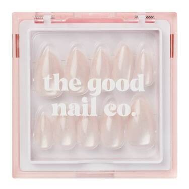 THE GOOD NAIL CO - Press-On Nails Travel Kit Edition - 'DIAMOND KITTY' - Short Almond