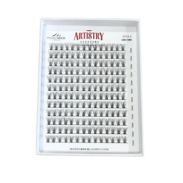 BULK TRAY - ARTISTRY Clusters - Style #3 - LONG 12mm - 168 / Pk Clusters