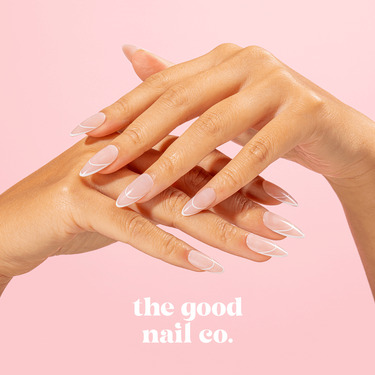 THE GOOD NAIL CO - Press-On Nails Travel Kit Edition - 'KLEO' - Medium Almond