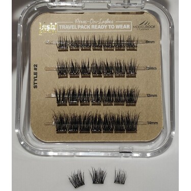 READY TO WEAR 'Plant Fibre' Press-on Lashes - Style #2