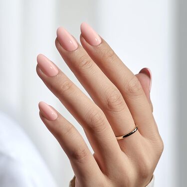 THE GOOD NAIL CO - Press-On Gel Nail Kit - 'NUDIE PINK' - Short Oval