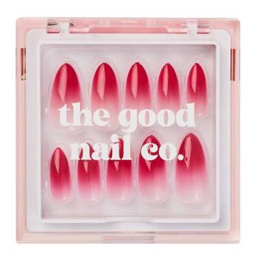 THE GOOD NAIL CO - Press-On Nails Travel Kit Edition - 'JAM DONUT' - Medium Almond