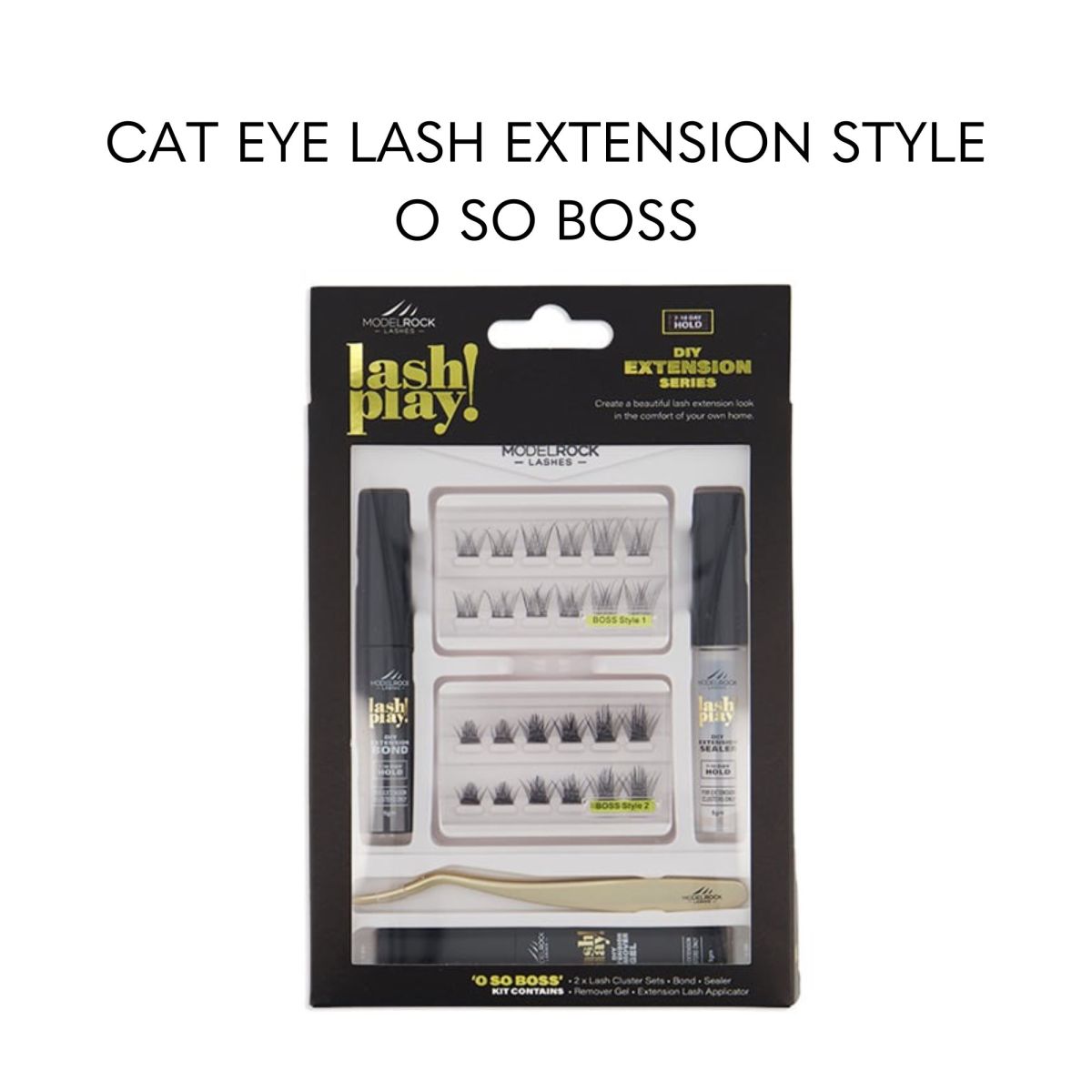 Cat eye lash extension