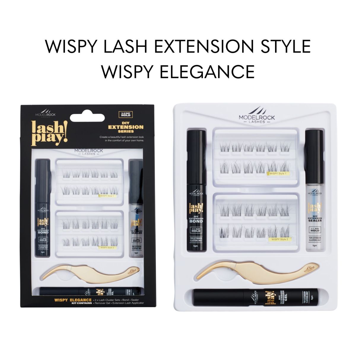 Wispy lash extension style