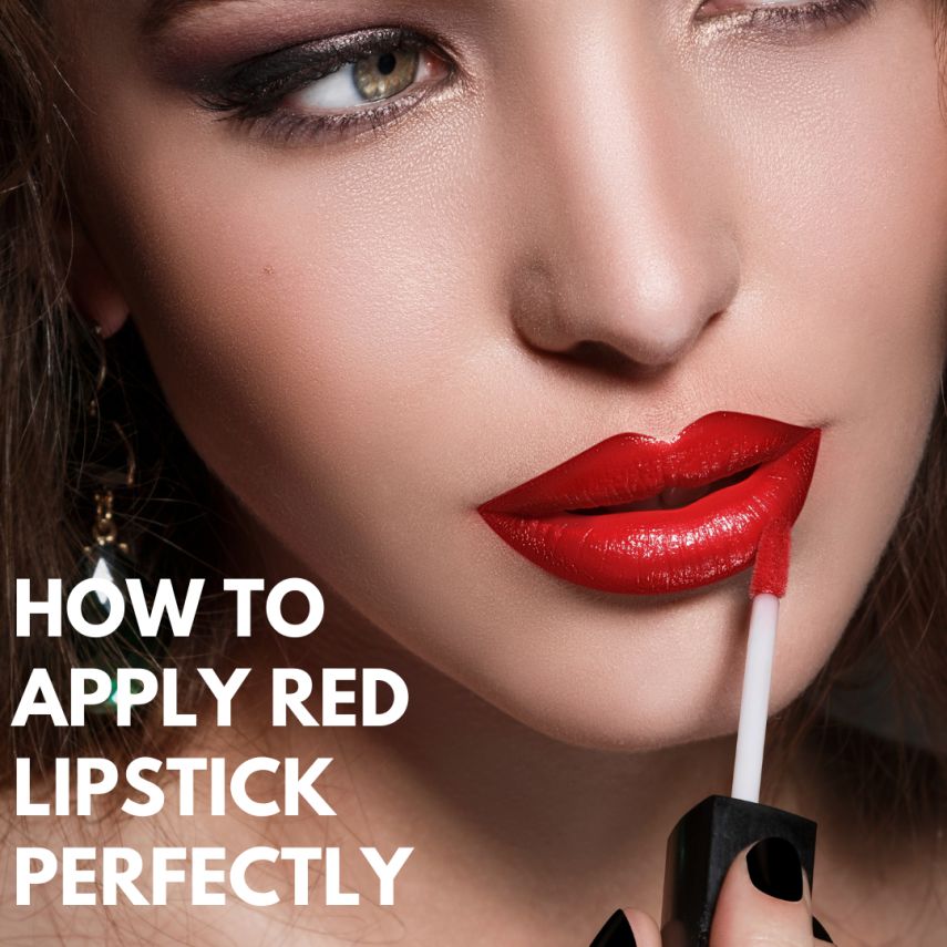Apply A Red Lipstick Like A Pro