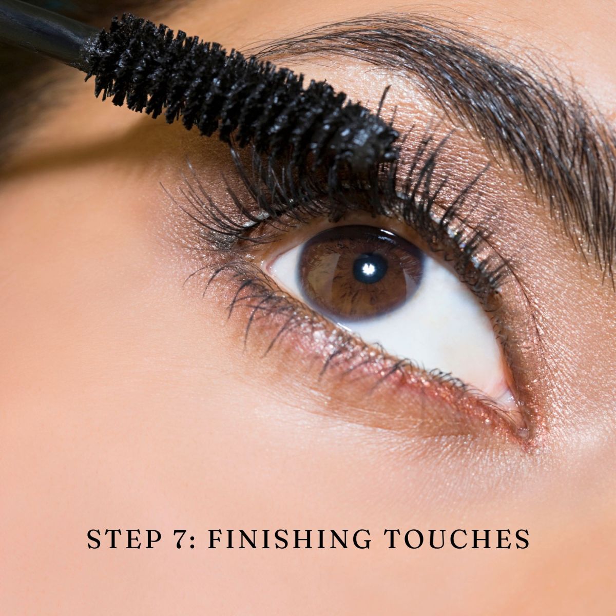 mascara application