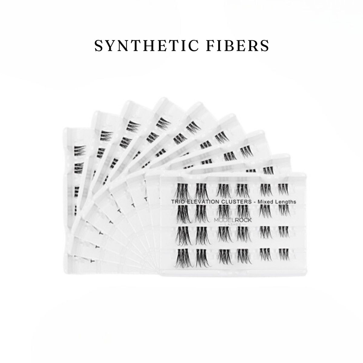 synthetic fibre false lashes