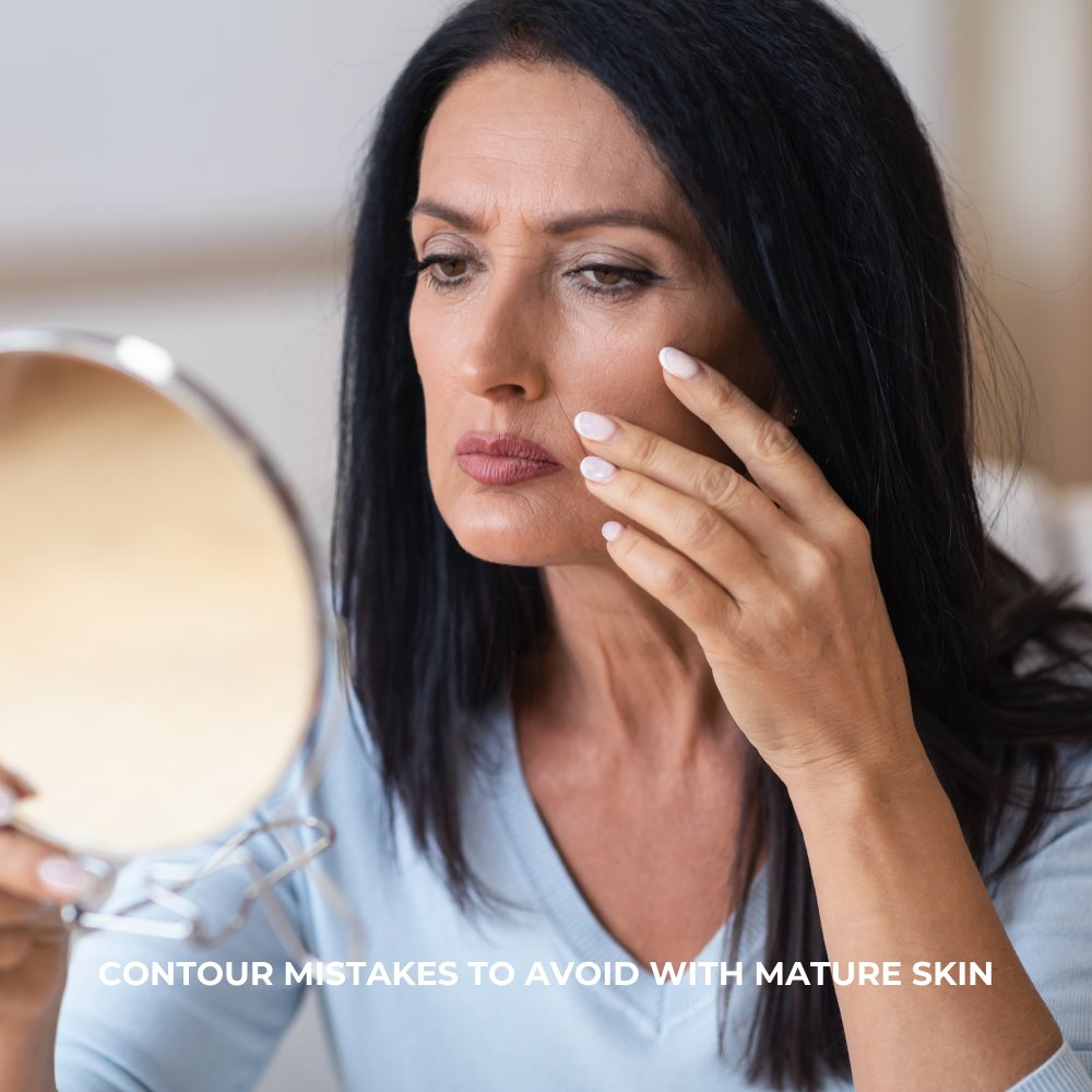 contour mistakes to avoid for mature skin