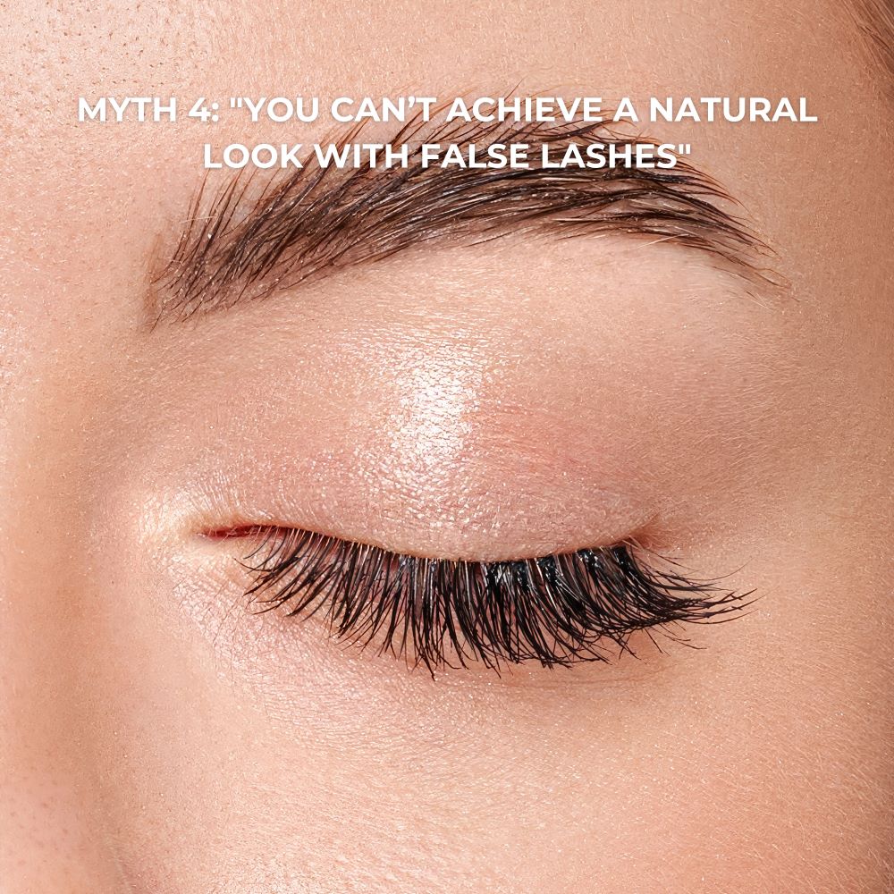 Natural look eyelashes