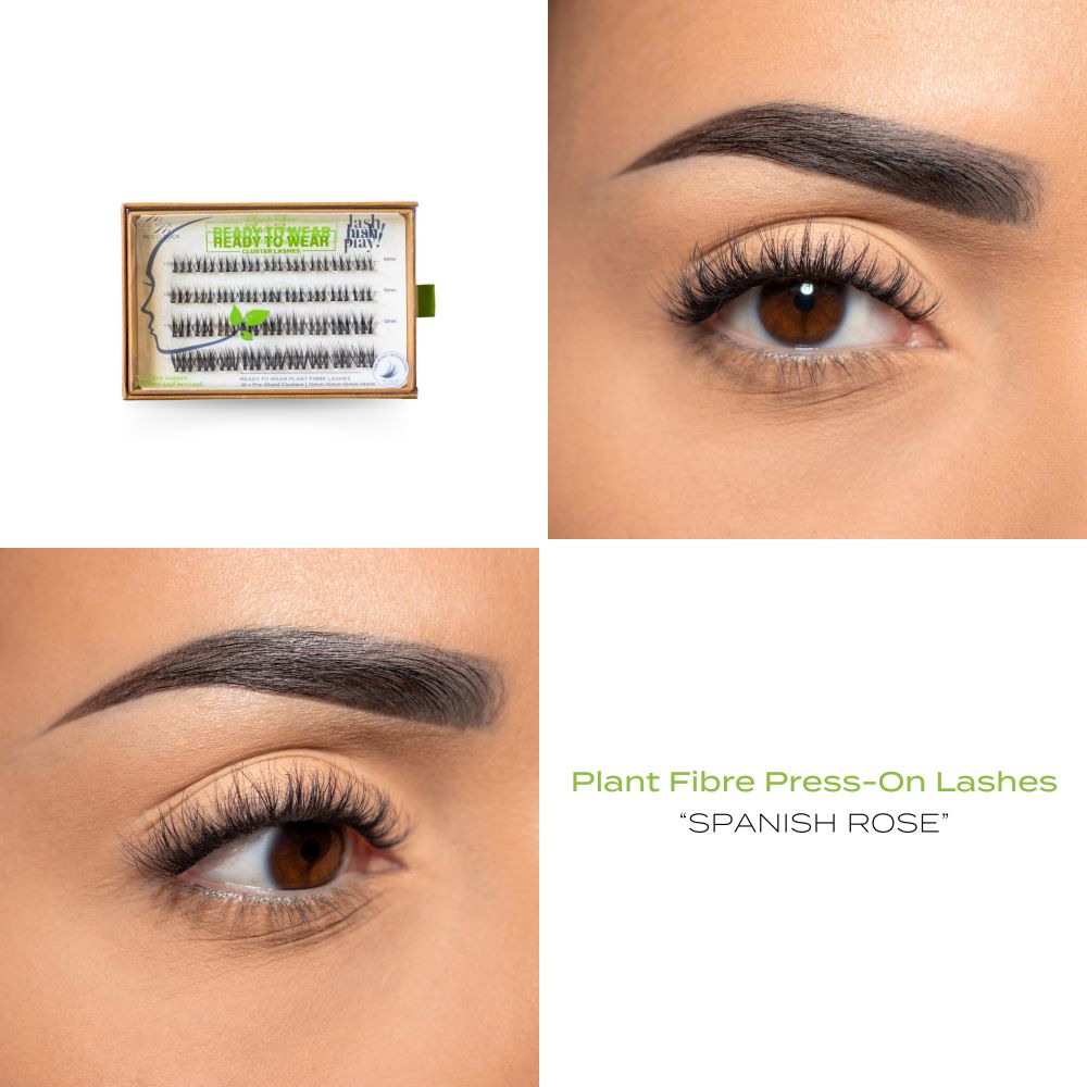 spanish rose plant fibre lashes