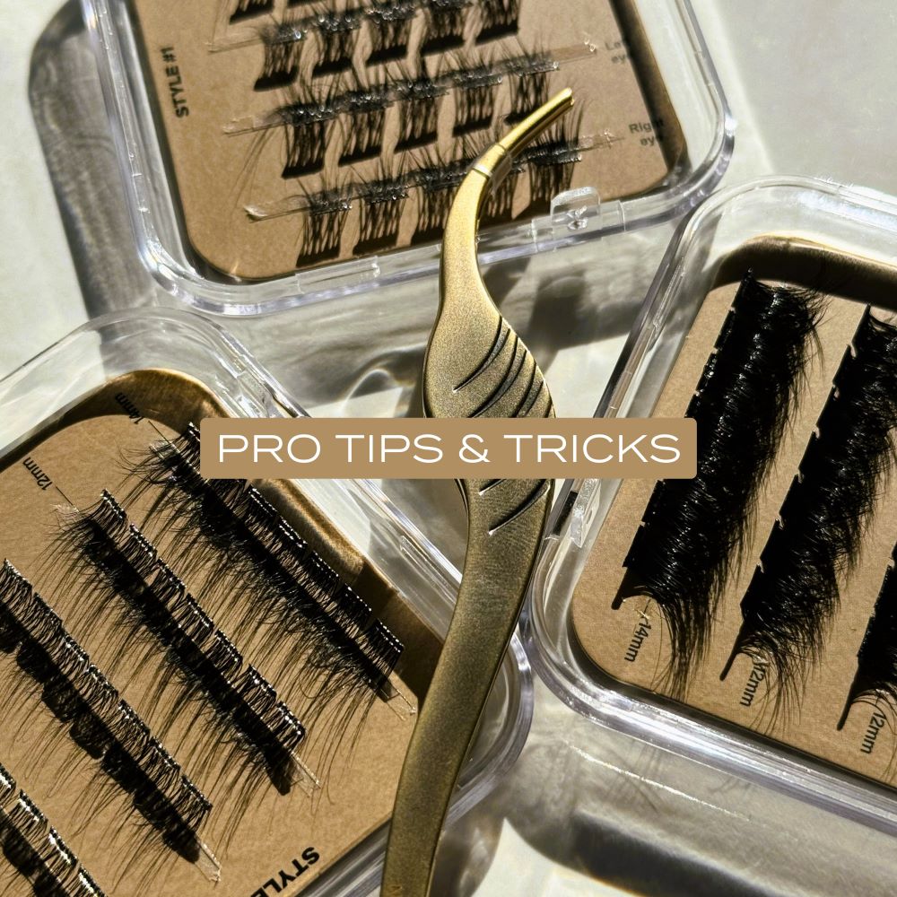 Tips and tricks for lashes without glue