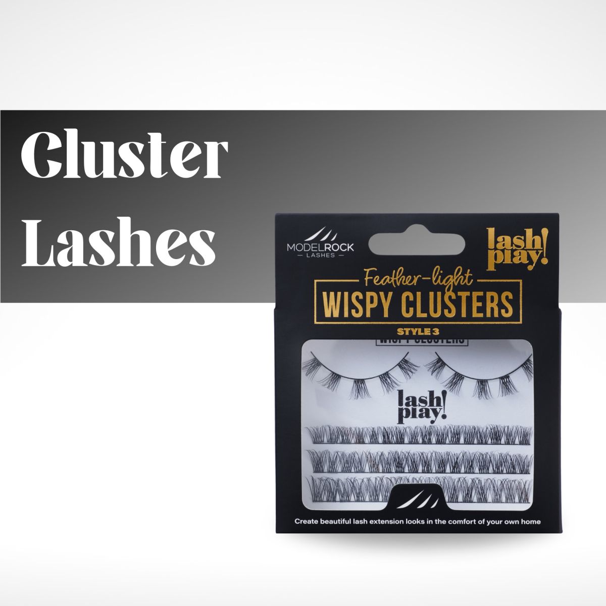 Modelrock cluster lashes