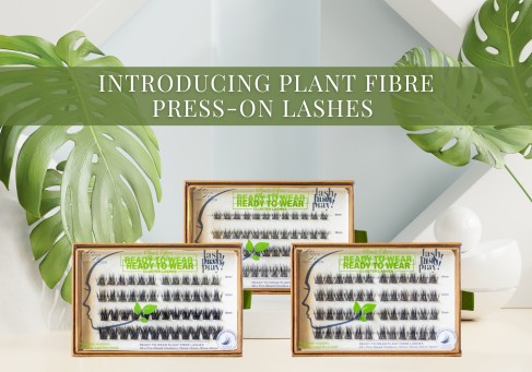 PLANT FIBRE PRESS-ON LASHES BY MODELROCK