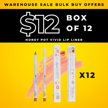 BULK BUY (12 Pack) - TRADITIONAL Lip Pencil - HONEY POT