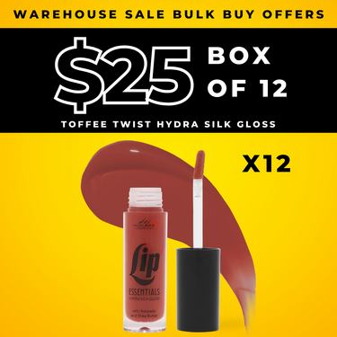 BULK BUY (12 Pack) - TOFFEE TWIST - Hydra Silk Gloss