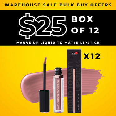 BULK BUY (12 Pack) - MAUVE UP - Liquid to Matte Lipstick