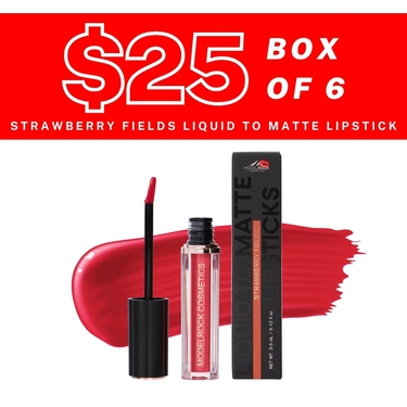 BULK BUY (6 Pack) - STRAWBERRY FIELDS - Liquid to Matte Lipstick