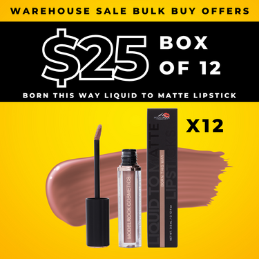 BULK BUY (12 Pack) - BORN THIS WAY - Liquid to Matte Lipstick