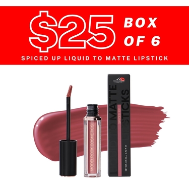 BULK BUY (6 Pack) - SPICED UP - Liquid to Matte Lipstick