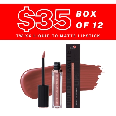 BULK BUY (12 Pack) - TWIXX - Liquid to Matte Lipstick