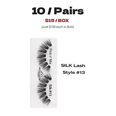 BULK BUY (10 pairs) - Pick 'n' Mix Lash - SILK Style #13