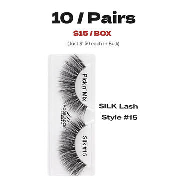 BULK BUY (10 pairs) - Pick 'n' Mix Lash - SILK Style #15