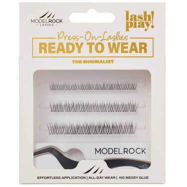 READY to WEAR Pre-Glued Cluster Lashes with Applicator - THE MINIMALIST