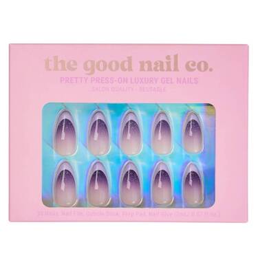 THE GOOD NAIL CO - Press-On Gel Nail Kit - 'ODYSSEY' - Medium Almond