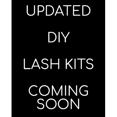 LASH PLAY - DIY STARTER KIT - The Naturals Kit - Style  O N E - 24 x Clusters + Bond-Sealer-Remover Gel-Lash Applicator